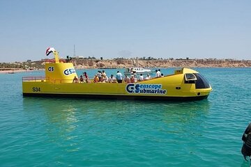 Semi-submarine with snorkeling in Red Sea