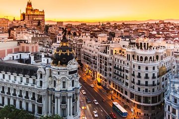Madrid by Yourself with English Chauffeur by Private Business Car or Luxury Van.