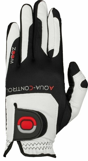 Zoom Gloves Aqua Control Mens Golf Gloves White/Black/Red
