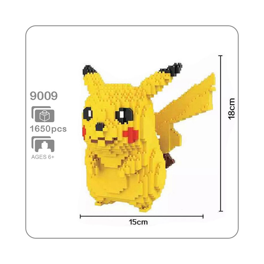 (9009) Diamond Nano Blocks Pokemon Mini DIY Building Anime Toys Kids Gift without box