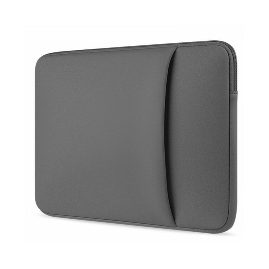 (HP - 11.6" HP Stream 11, Grey) With Charger Pocket- Case Cover Bag Sleeve Pouch Fits 11.6"inch HP, HP Pavilion Chromebooks Laptops