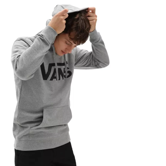Vans Classic Pullover Hoodie - Cement Heather/Black