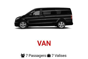 taxi (Van) Paris Airport / Paris (6 People max )