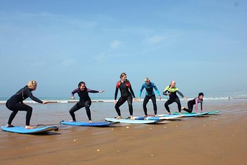 Agadir Beach Surfing Lessons with Pickup