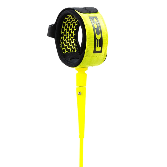 Fcs 6ft Comp Essential Series Surfboard Leash - Acid