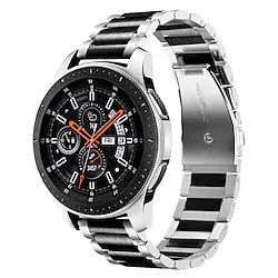 Smart Watch Band for Samsung Galaxy Watch 3 Galaxy Watch Gear S3 Frontier Classic 45mm 46mm, 22mm Watch Band Stainless Steel Smartwatch Strap Business Business Band Metal Band Replacement Wristband Lightinthebox