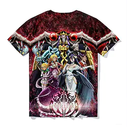 Inspired by Overlord Ainz Ooal Gown T-shirt Cartoon Manga Anime Harajuku Graphic Kawaii T-shirt For Men's Women's Unisex Adults' 3D Print 100% Polyester Lightinthebox