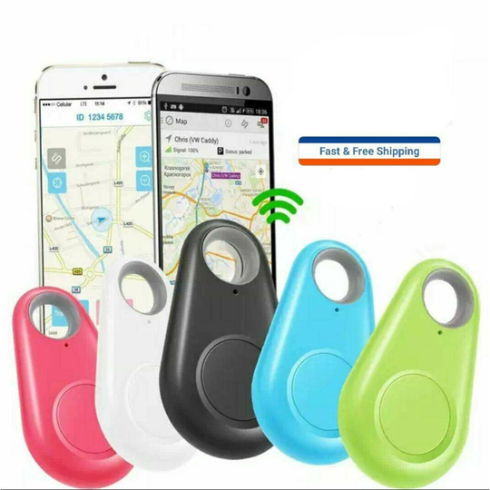 (Pink) Smart Wireless Bluetooth 4.0 Anti Lost Tracker Alarm Key Finder GPS Locator Box