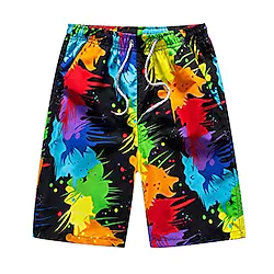 men's swim trunks quick dry beach board shorts drawstring lightweight with elastic waist and pockets Lightinthebox