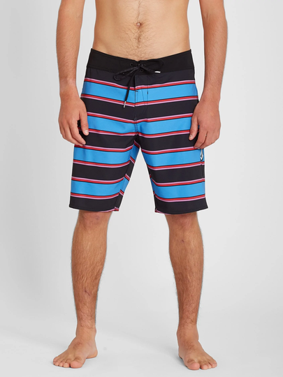 Men's Volcom Mod Lido Print 20" Boardshort - Ballpoint Blue