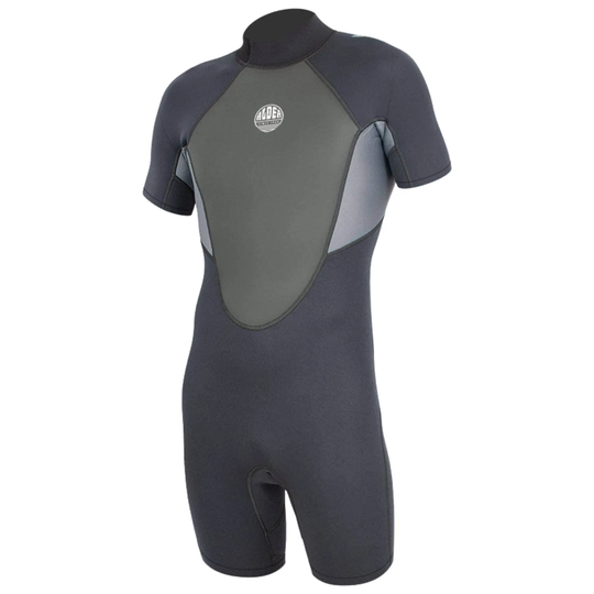 Alder Mens Impact 3/2mm Shortie Wetsuit 2021 - Black