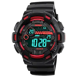 SKMEI Digital Watch for Men's Men Analog - Digital Digital Outdoor Waterproof Calendar / date / day Chronograph Rubber Rubber / Japanese / Japanese Lightinthebox