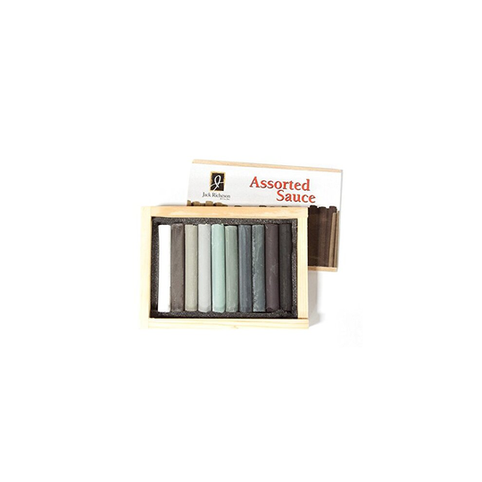 Jack Richeson Assorted Sauce in A Wood Box