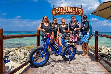 E-bike West Coast Snorkeling Tour