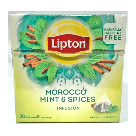 Lipton Morocco 4 Boxes Of 20 (80) Supplied