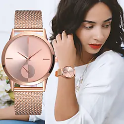 Quartz Watch for Women Analog Quartz Luxury Chronograph Plastic Plastic / One Year Lightinthebox