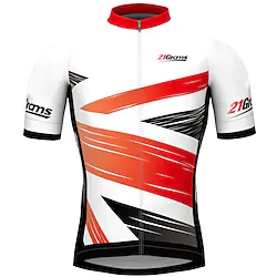 21Grams Men's Cycling Jersey Short Sleeve Bike Jersey Top with 3 Rear Pockets Mountain Bike MTB Road Bike Cycling Breathable Quick Dry Moisture Wicking Reflective Strips Green Yellow Dark Green UK Lightinthebox