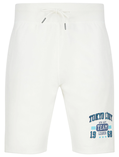 Jogger Shorts Founder Short Loopback Fleece Jogger Shorts in Snow White - Tokyo Laundry / S - Tokyo Laundry