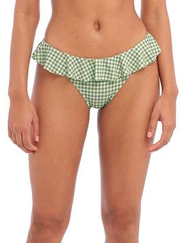 Freya Check In Italini Bikini Brief - Khaki