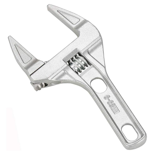 6-68mm Adjustable Wrenches Open-End Wide Jaw Spanners Plumber Bathroom