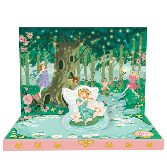 Fairyland Dream Music Box Card Novelty Dancing Musical Greeting Card