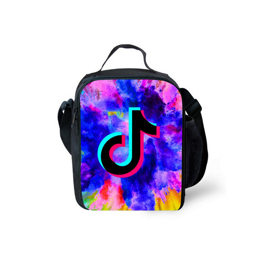 (03) TIK TOK Insulat Lunch Bag School Student Lunchbox