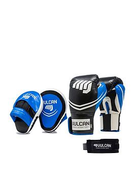 Circuit Fitness Vulcan Blue Glove &Amp; Jab Pad Kit