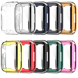 Apple Watch Series 7 41mm Screen Protector Case Soft Slim TPU All Around Protective Shell Anti-Scratch Bumper Cover Case for Apple Watch Series 7 41mm Accessories Lightinthebox