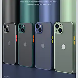 Phone Case Shockproof Silicone Case For iPhone 14 13 12 11 Pro Max XR XS X 7 8 Plus SE Mini Transparent Hard Cover Lightinthebox