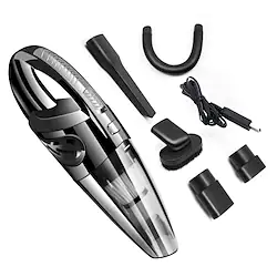 Portable Handheld Rechargeable Wireless Car Vacuum High Power Cordless Car Vacuum Cleaner Quick Charge for Car Home Pet Hair Lightinthebox