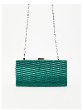 Quiz Diamante Box Bag