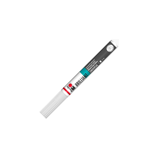 Marabu Brilliant Painter Pen (2-4mm Tip) - 070 White