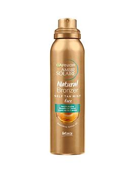 Ambre Solaire Natural Bronzer Quick Drying Light Self Tan Face Mist 75Ml