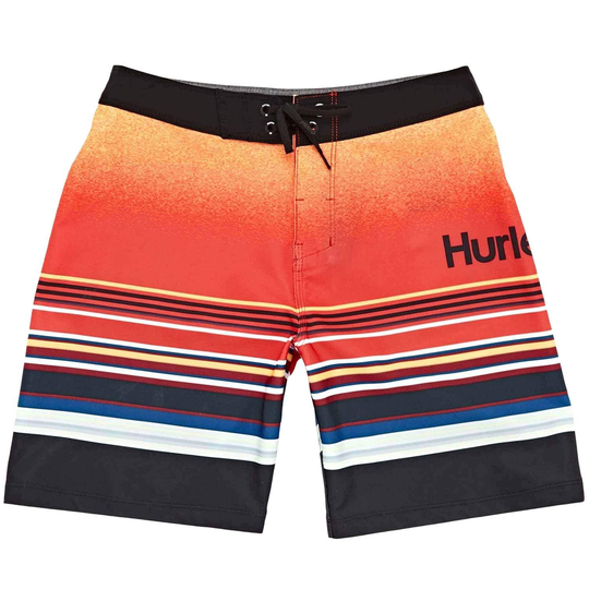 Hurley Youth Boys Phantom Spectrum Boardshorts - Bright Crimson