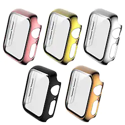 Cases Compatible with Apple iWatch Series SE / 6/5/4/3/2/1 Plastic / Tempered Glass Watch Cover Lightinthebox