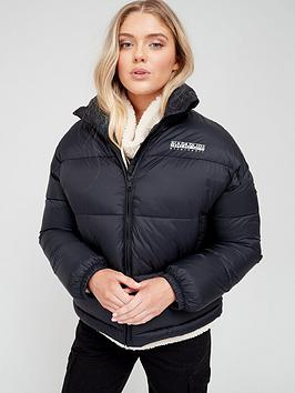 Napapijri Napapijri A-Box Puffer Jacket - Black