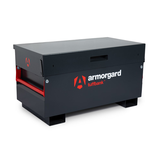 (TBC5 DEEP SHELF) Armorgard - All Sizes Tuffbank Site Box & Site chest, Van vault Tool storage