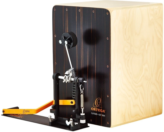 Ortega OSTBCJ-BU-O Stomp Box Bundle Special Cajon Natural