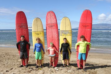 Group Surf Lesson in Lahaina