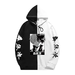 Inspired by My Hero Academia Boko No Hero Shoto Todoroki Hoodie Cartoon Manga Anime Harajuku Graphic Kawaii Hoodie For Men's Women's Unisex Adults' Hot Stamping 100% Polyester Lightinthebox