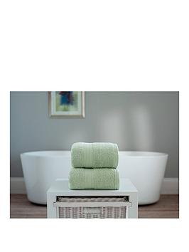 Essentials Collection 100% Cotton 450 Gsm Quick Dry Jumbo Bath Sheet - Green