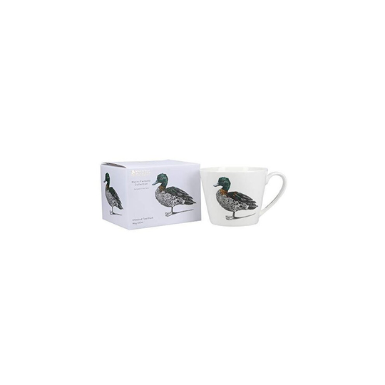Maxwell & Williams Marini Ferlazzo 450ml Chestnut Teal Duck Squat Mug