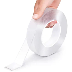 Double Sided Tape Heavy Dut, Multipurpose Removable Mounting Tape Adhesive Grip,Reusable Strong Sticky Wall Tape Strips Transparent Tape Poster Carpet Tape for Paste Items,Household Lightinthebox