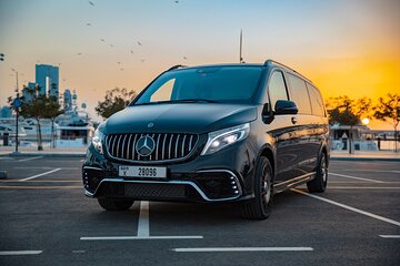 Dubai Private Transfer in VAN Falcon Edition