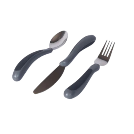 Kura Care Adult Cutlery - Easy Grip Cutlery - Adult Eating Aids