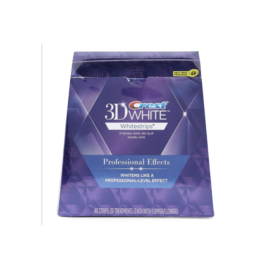 Crest teeth whitestrips professional effect 1 box 20 pouches HK Ver.