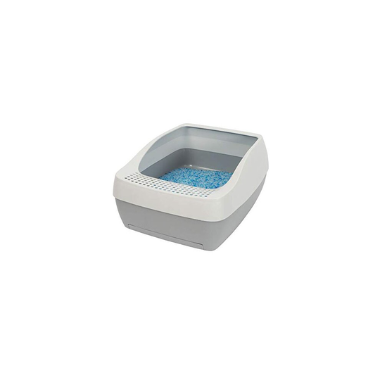 PetSafe Deluxe Crystal Cat Litter Box System, From The Makers of Scoopfree Self-Cleaning Cat Litter Box