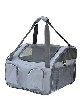 Pawhut 41Lx34Wx30Hcm Pet Carrier Folding Bag