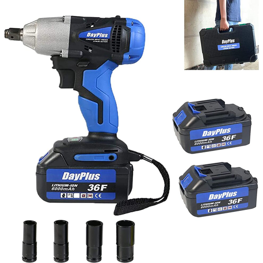 21V Car repair wheel nut gun impact wrench power huge torque cordless driver wrench