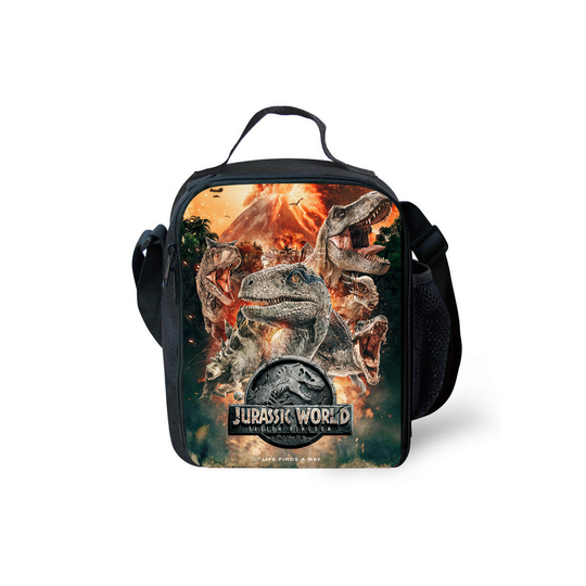 (04) Jurassic World Lunch Bags Thermal Insulated Cooler